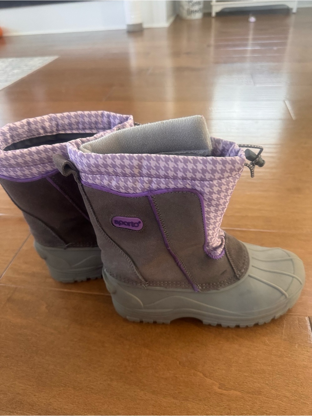Girls Sporto Winter Snow and Rain Boots size 5